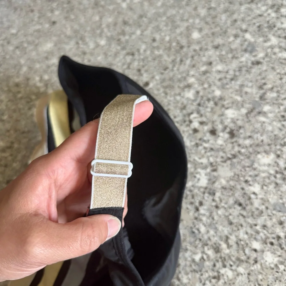 Victoria's Secret Black Sports Bra - Size 38DD/E85 - Picture 8 of 8